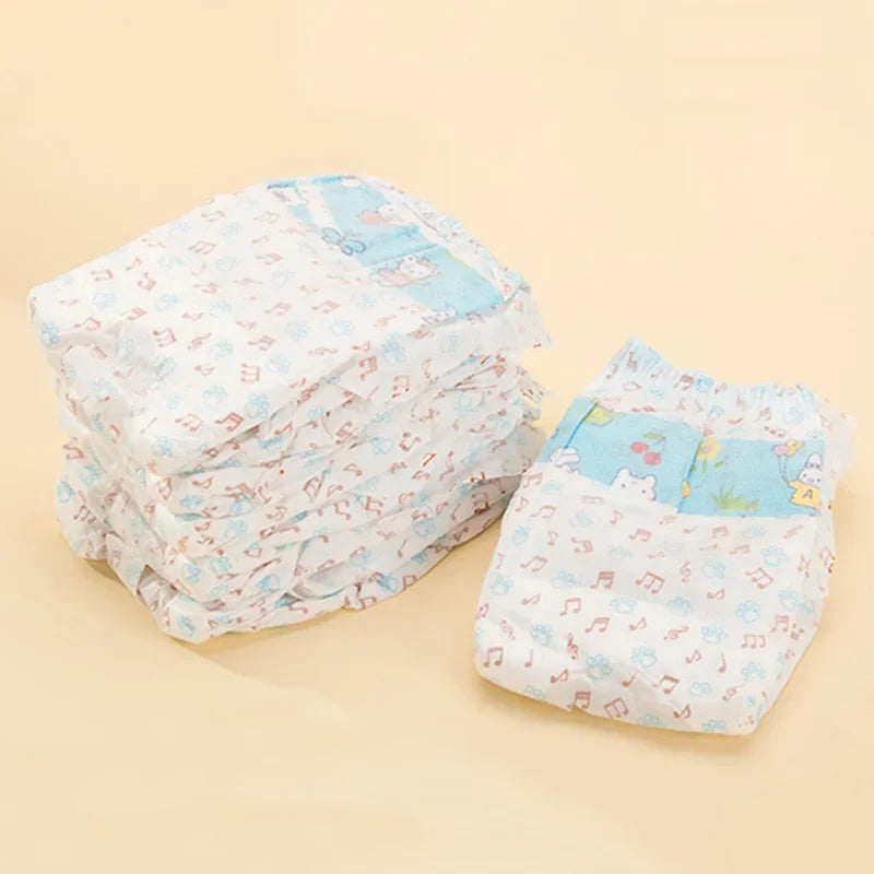 10Pcs/Bag Dog Diapers Diaper for Dogs Pet Female Dog Disposable Leakproof Nappies Puppy Super Absorption Physiological Pants